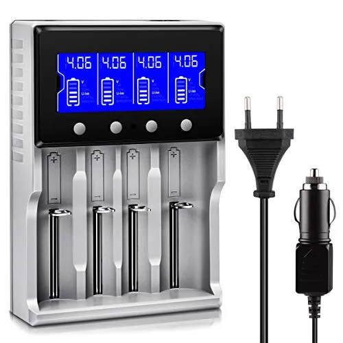 Keenstone chargeur universel 4 emplacements LCD