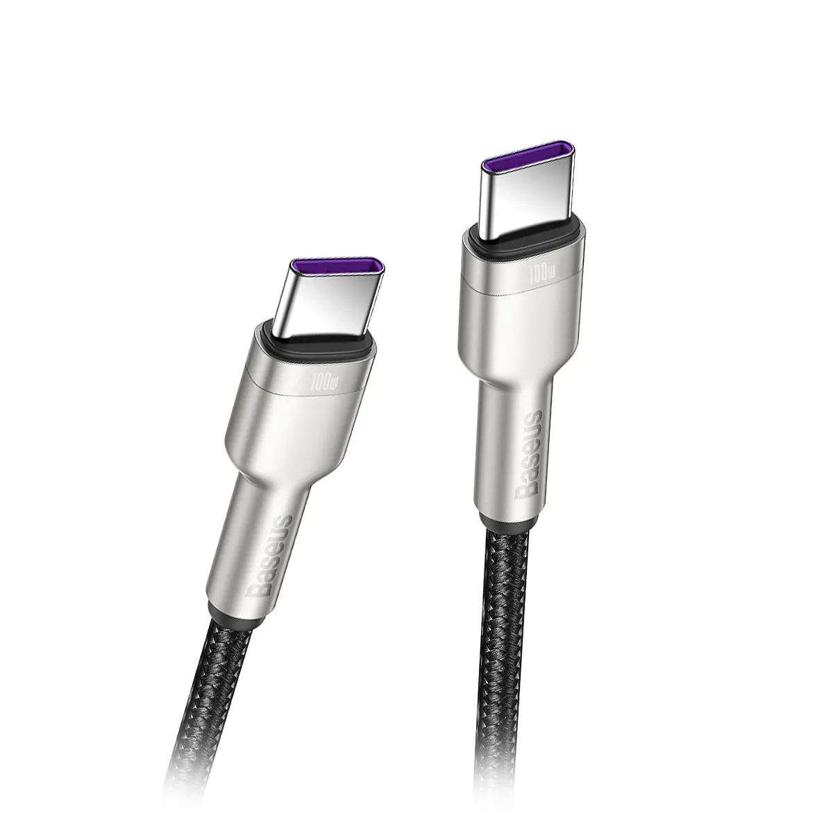 Baseus Cafule câble USB-C 100 W 2 m lot de 2 tressé
