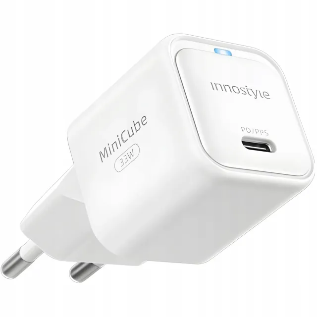 Innostyle MiniCube II chargeur USB-C 33 W GaN avec LED