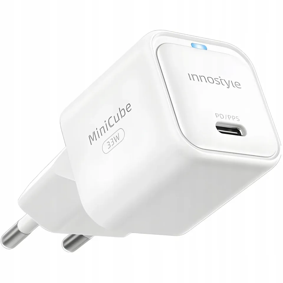 Innostyle MiniCube II chargeur USB-C 33 W GaN avec LED