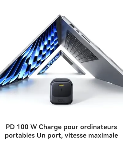 Baseus Enerfill chargeur USB-C 100 W GaN avec câble 1 m