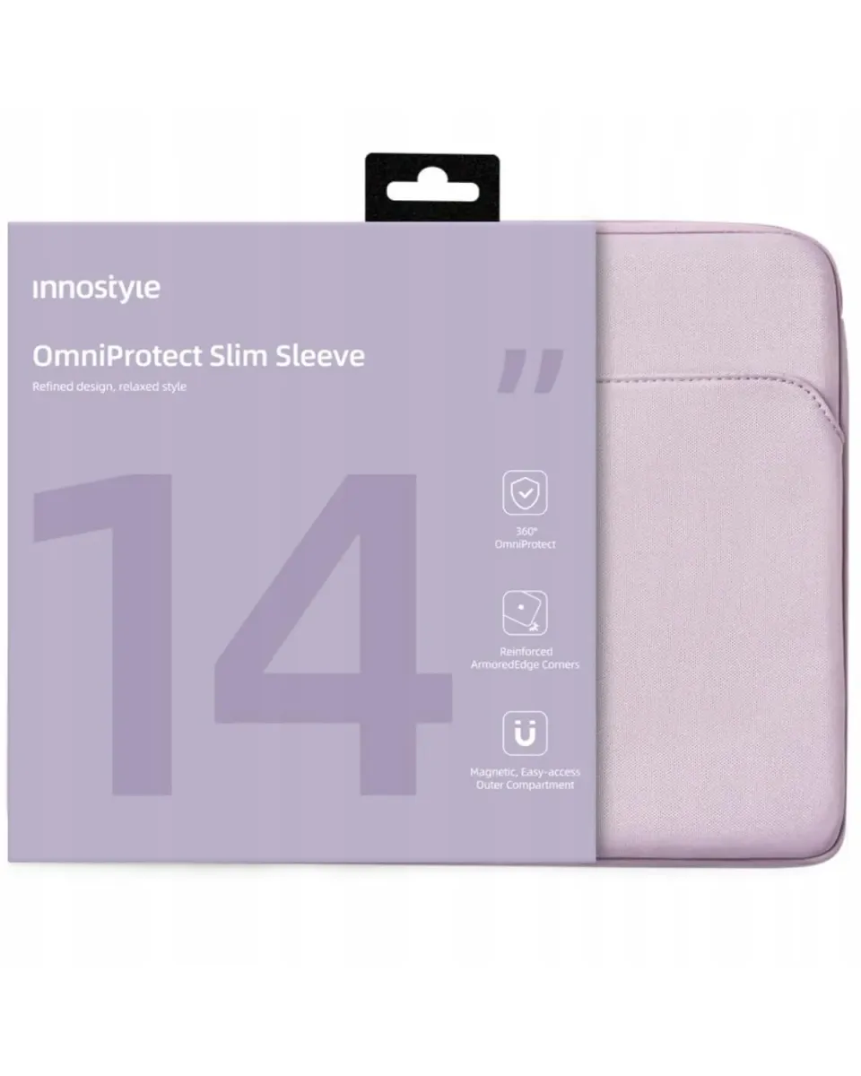 Innostyle OmniProtect Slim sacoche ordinateur 14 pouces bleue