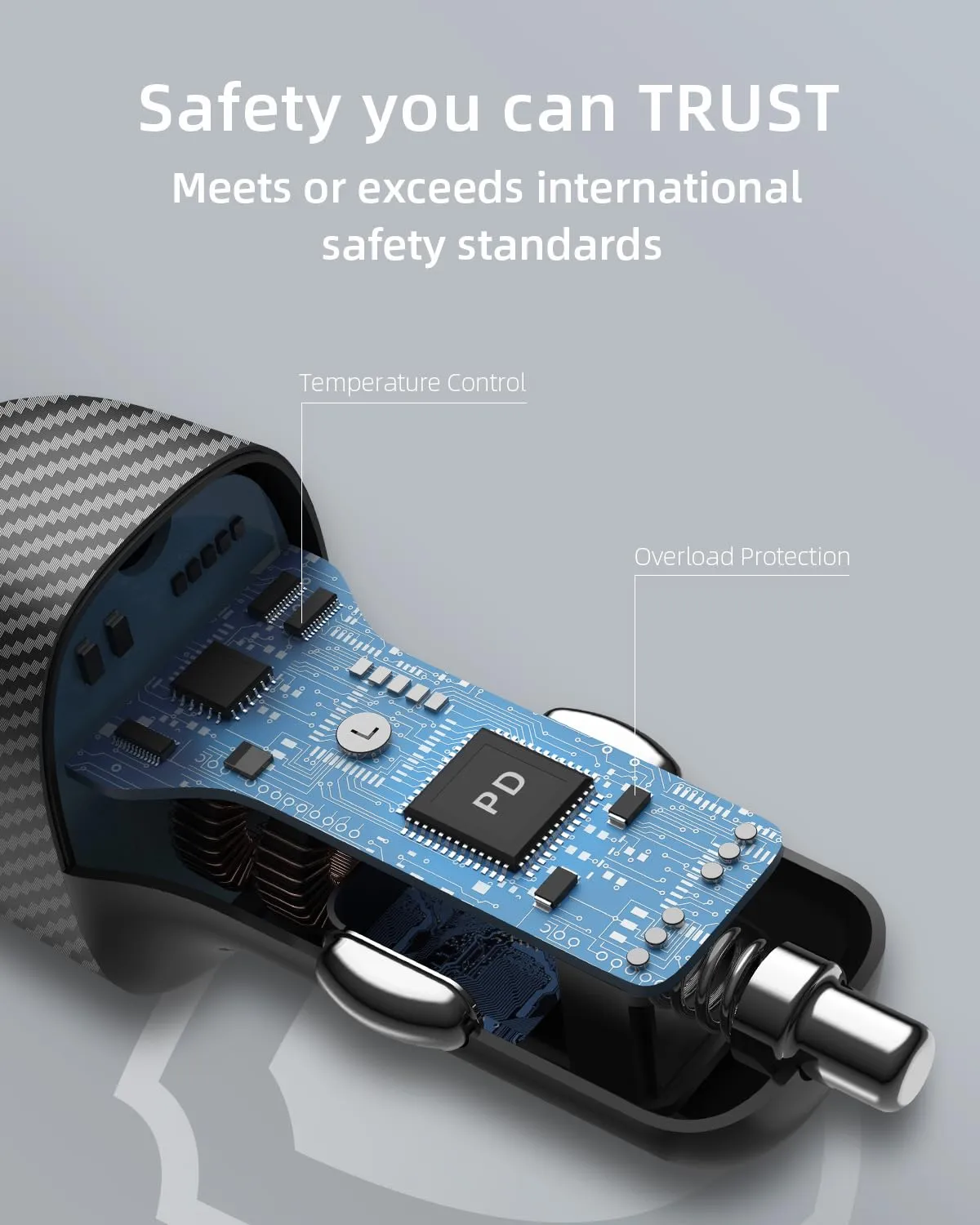 Innostyle PowerOn Speed chargeur voiture USB-A USB-C 38 W