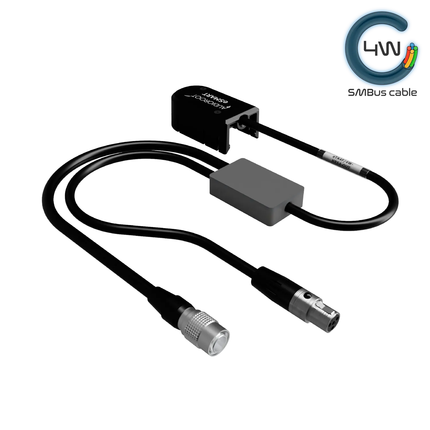 BSRF Audioroot eTA4F/4W-HRS4-OUT câble batterie TA4F droit 60 cm