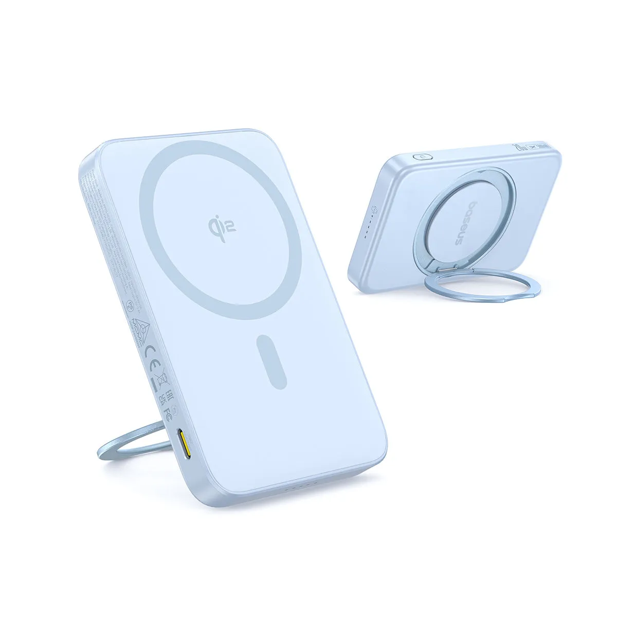 Baseus PicoGo Batterie externe magnétique Qi2 5000mAh 20W noire