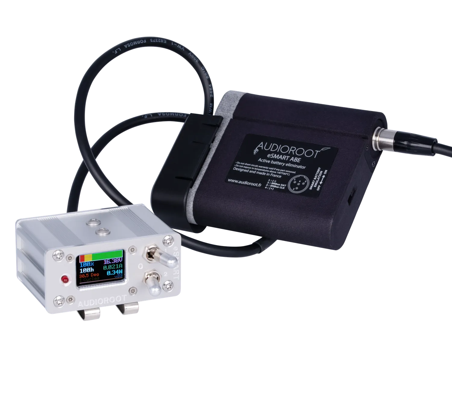 BSRF Audioroot ABE battery eliminator adaptateur batterie TA4M