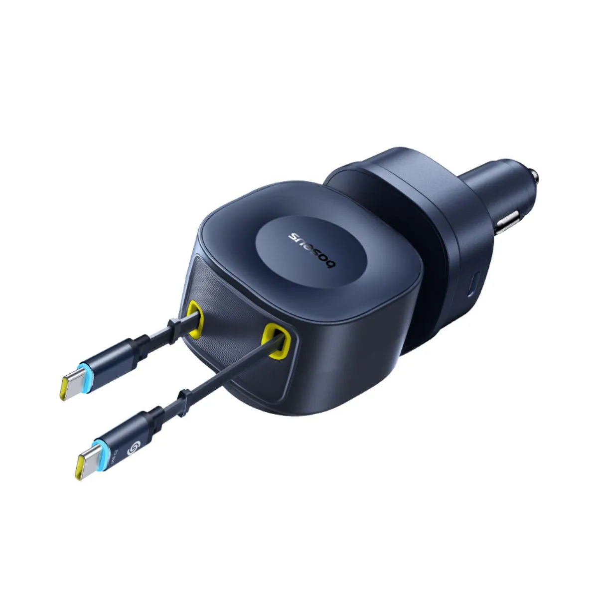 Baseus PrimeTrip VR2 Max chargeur voiture 240 W câble rétractable