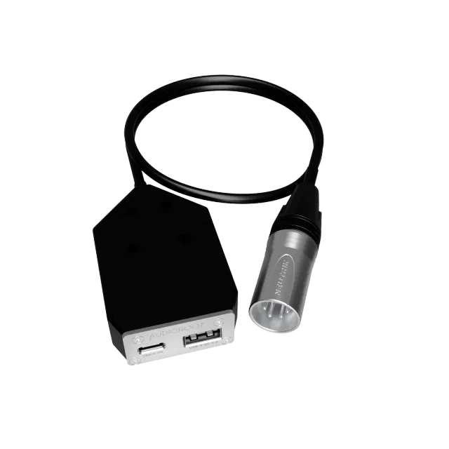BSRF Audioroot eUSB-C-XLR4 convertisseur USB-C et USB-A 10–24 V