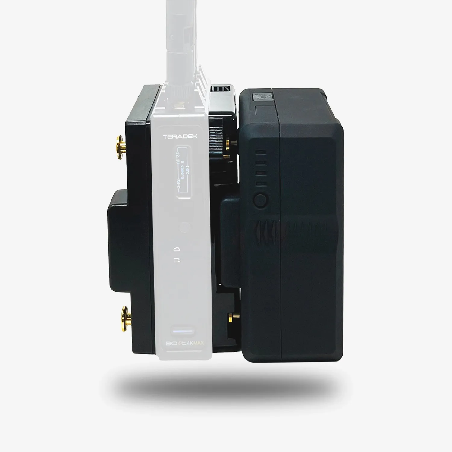 Core SWX Helix plaque Teradek Retrofit V-Mount