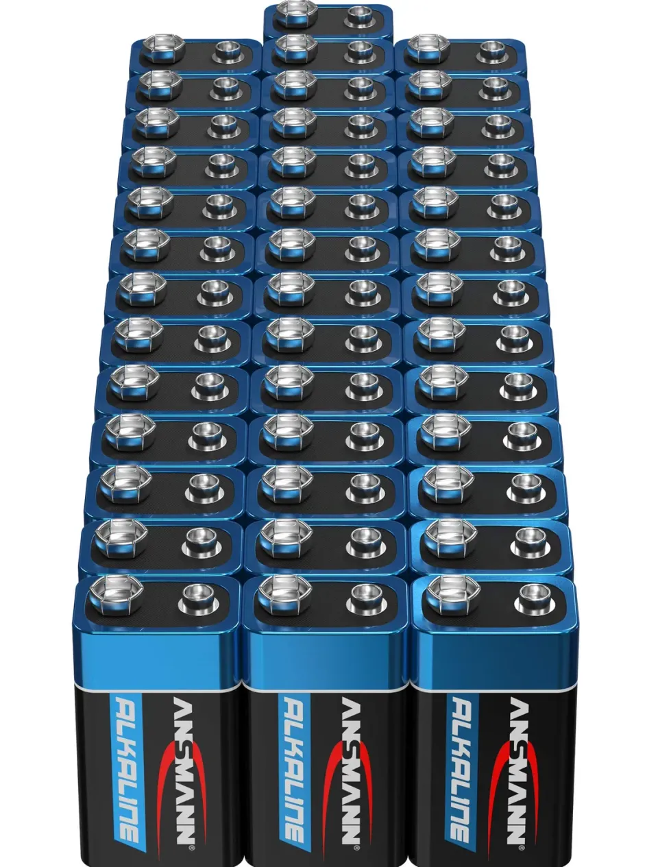 ANSMANN Ultimate piles alcalines 9 V 6LR61 lot de 40