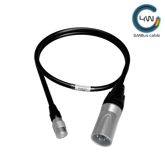 Audioroot eXLR4-HRS4-4W câble alimentation XLR4 télémétrie