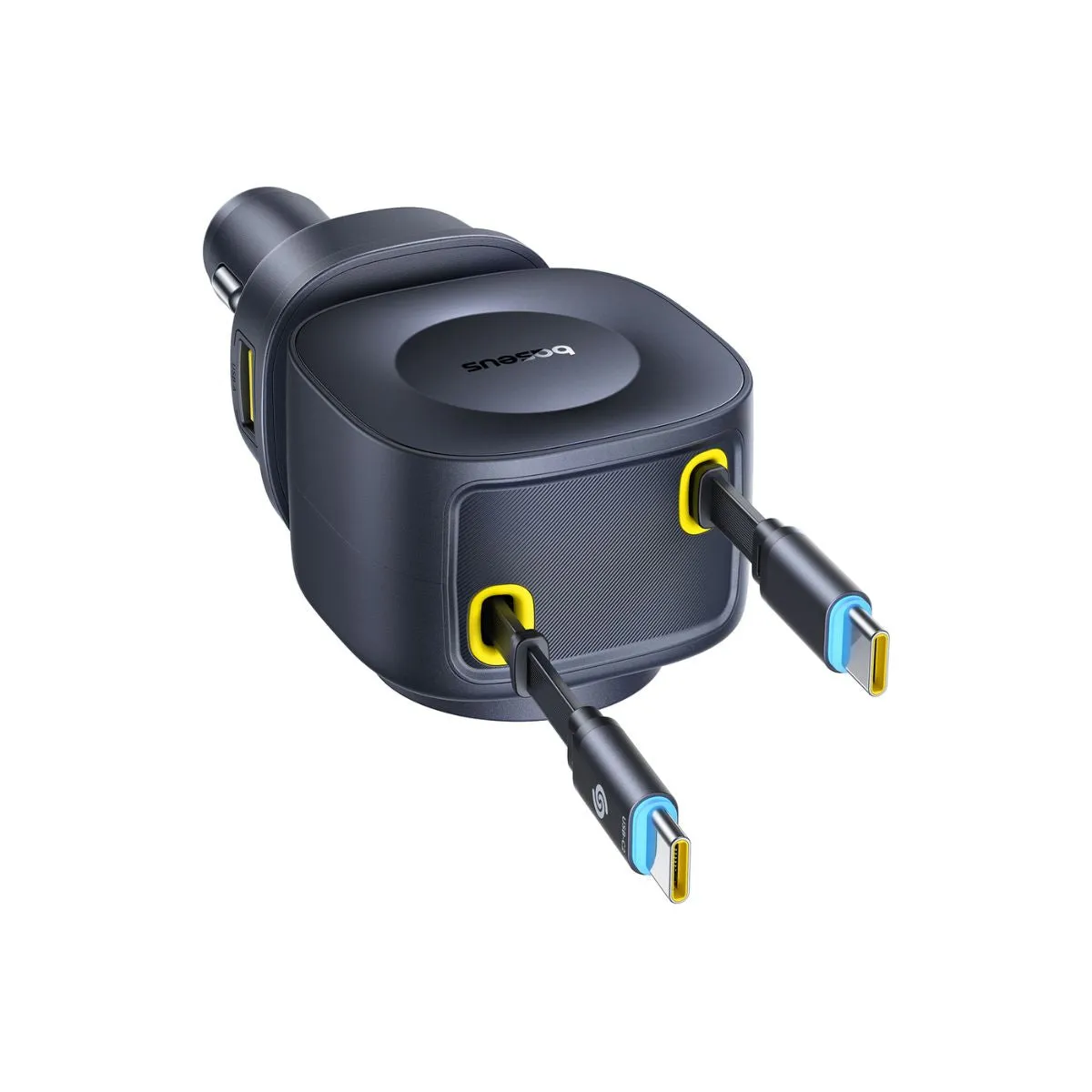 Baseus PrimeTrip VR2 Max chargeur voiture 163 W câble rétractable