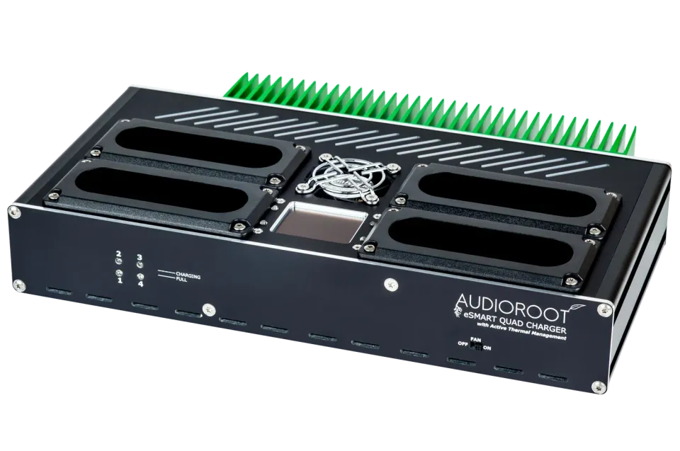 BSRF Audioroot eSMART QUAD chargeur 4 baies aluminium
