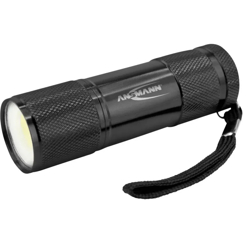 ANSMANN mini lampe torche LED COB 175 lumens 3 piles AAA