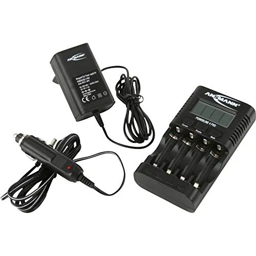 ANSMANN Powerline 4 Pro chargeur accus AA AAA 1 à 4