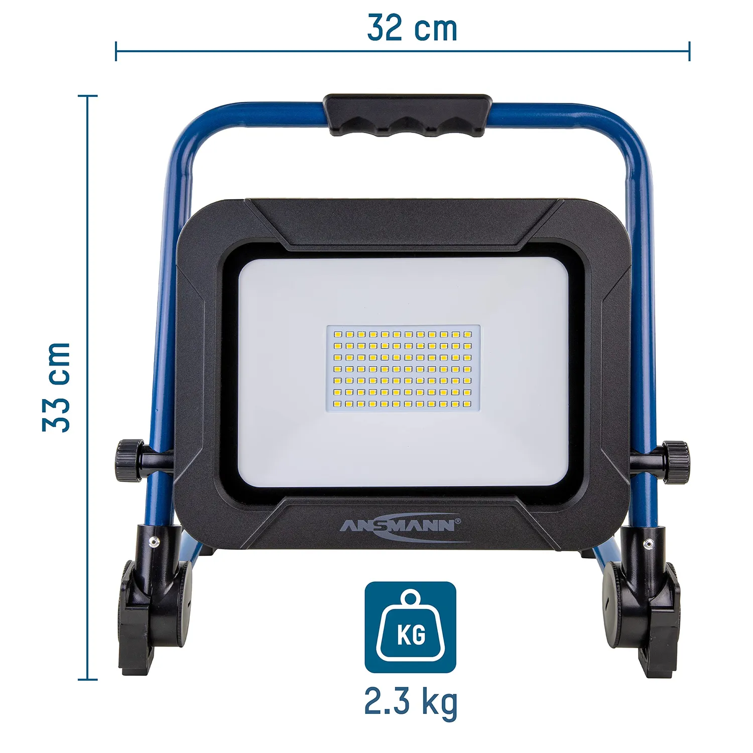 ANSMANN FL4500R projecteur de chantier LED rechargeable IP54 4500 lm