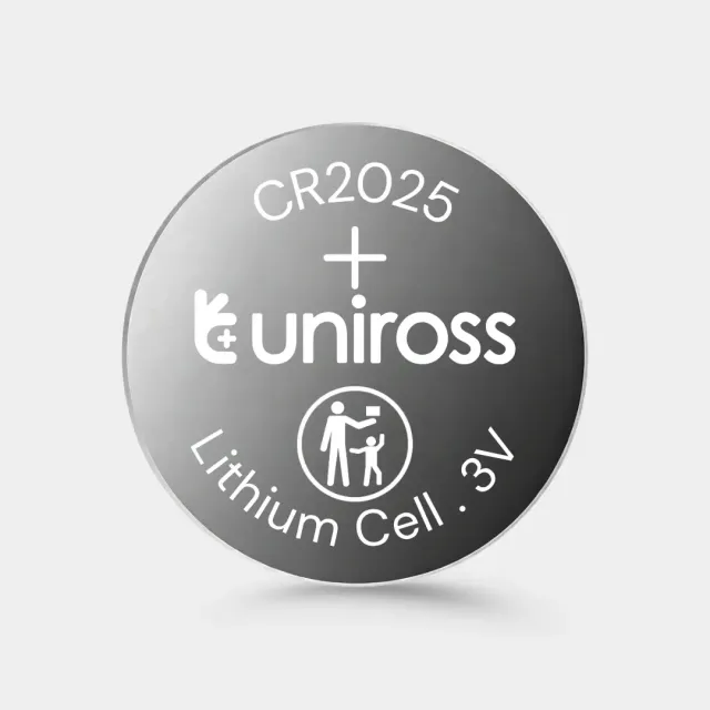 Uniross CR2025 pile bouton lithium 3V vrac industriel