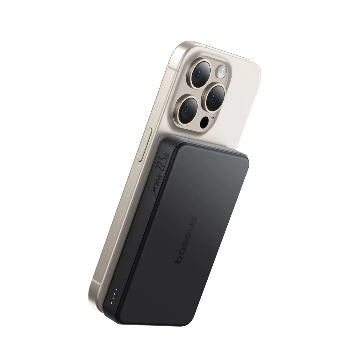 Baseus Qi2 Magsafe batterie externe 10 000 mAh 22,5 W noire