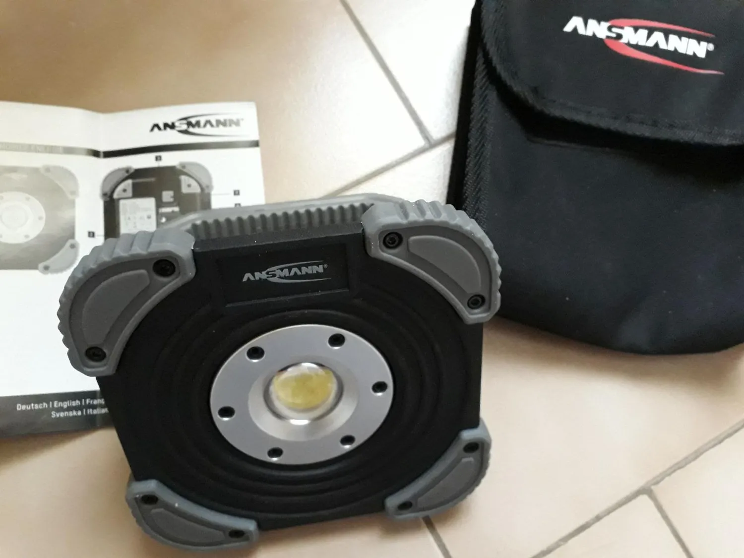ANSMANN FL1400R projecteur de chantier rechargeable 1 pièce IP64