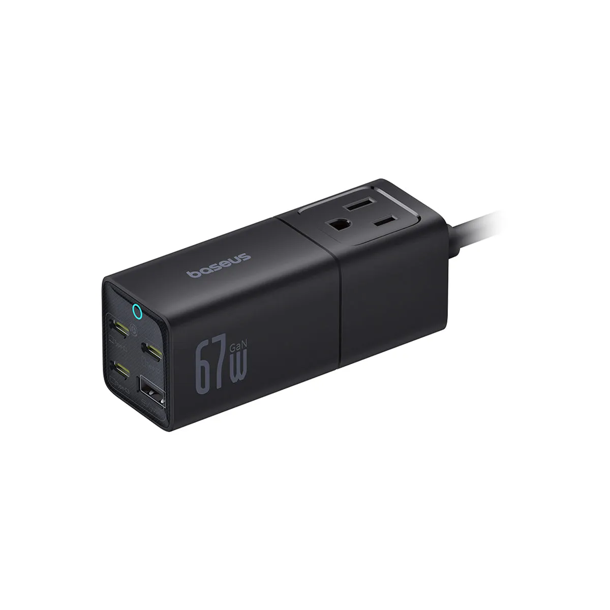 Baseus PowerCombo Mini multiprise 67 W AC+1U+3C