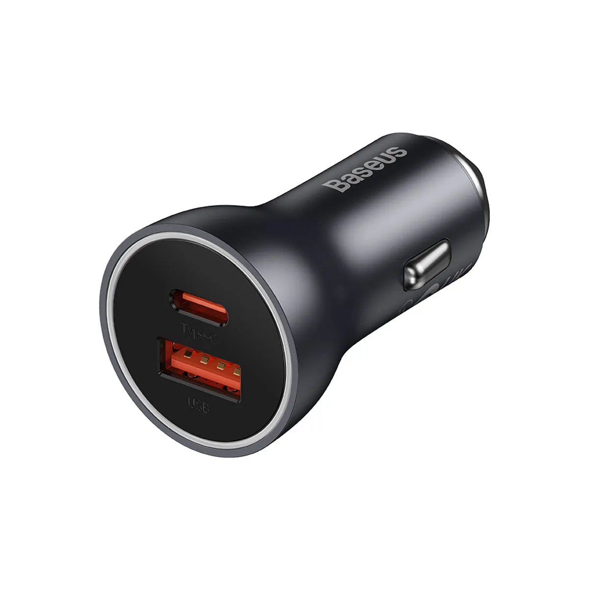 Baseus USB-A+USB-C chargeur voiture 60 W double port