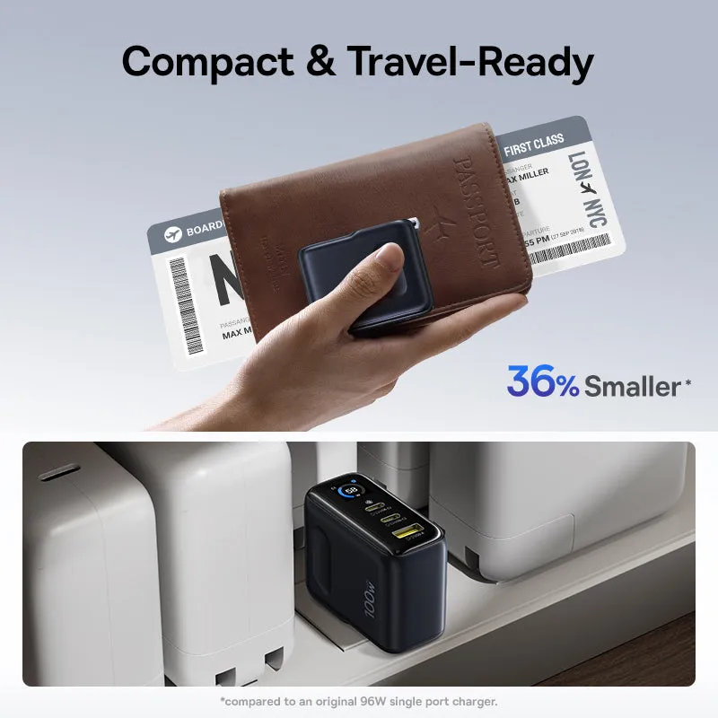 Baseus PicoGo AE21 chargeur rapide 2C+U 100 W