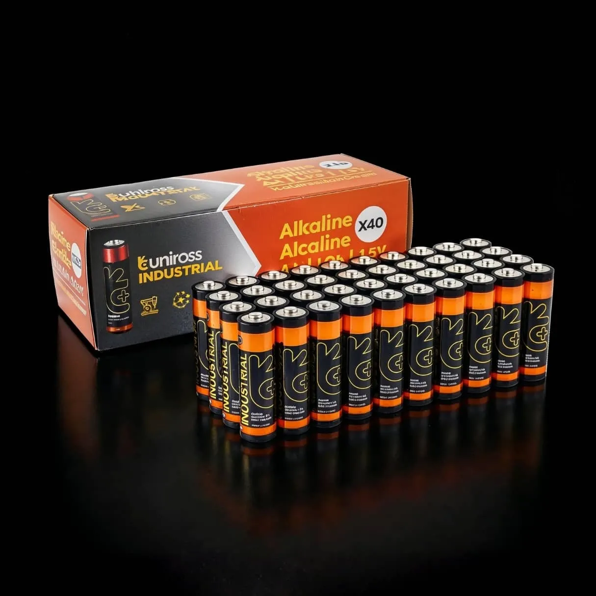 Uniross Industrial Pro LR6/AA pile AA 1,5 V endurance