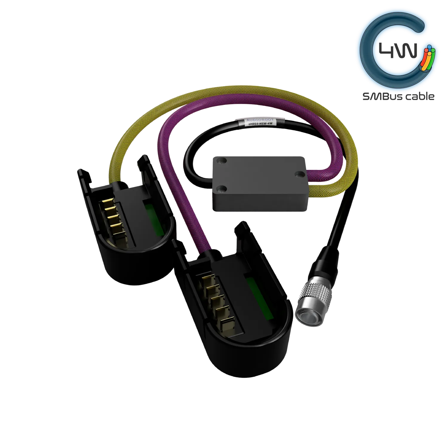 BSRF Audioroot HSW Hotswap câble batterie XLR4F 60 cm passif