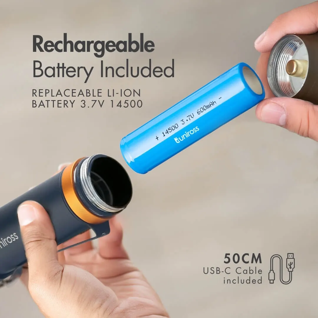 Uniross GX200 lampe torche rechargeable 300 lm
