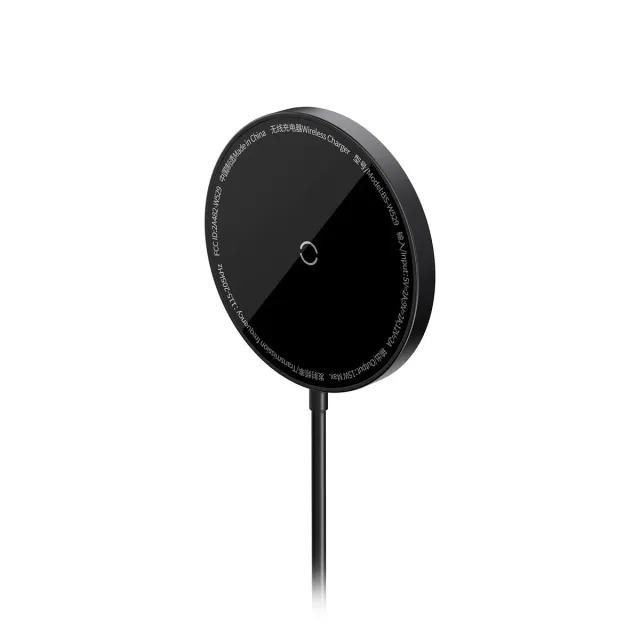 Baseus Simple Mini3 chargeur sans fil magnétique 15 W noir