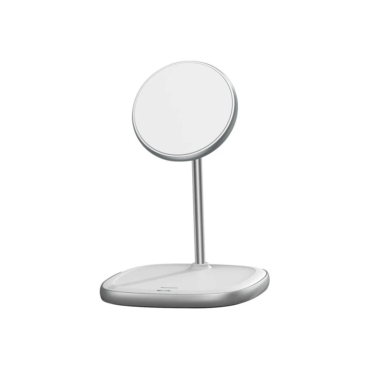 Baseus Swan MagSafe support chargeur sans fil 15W blanc