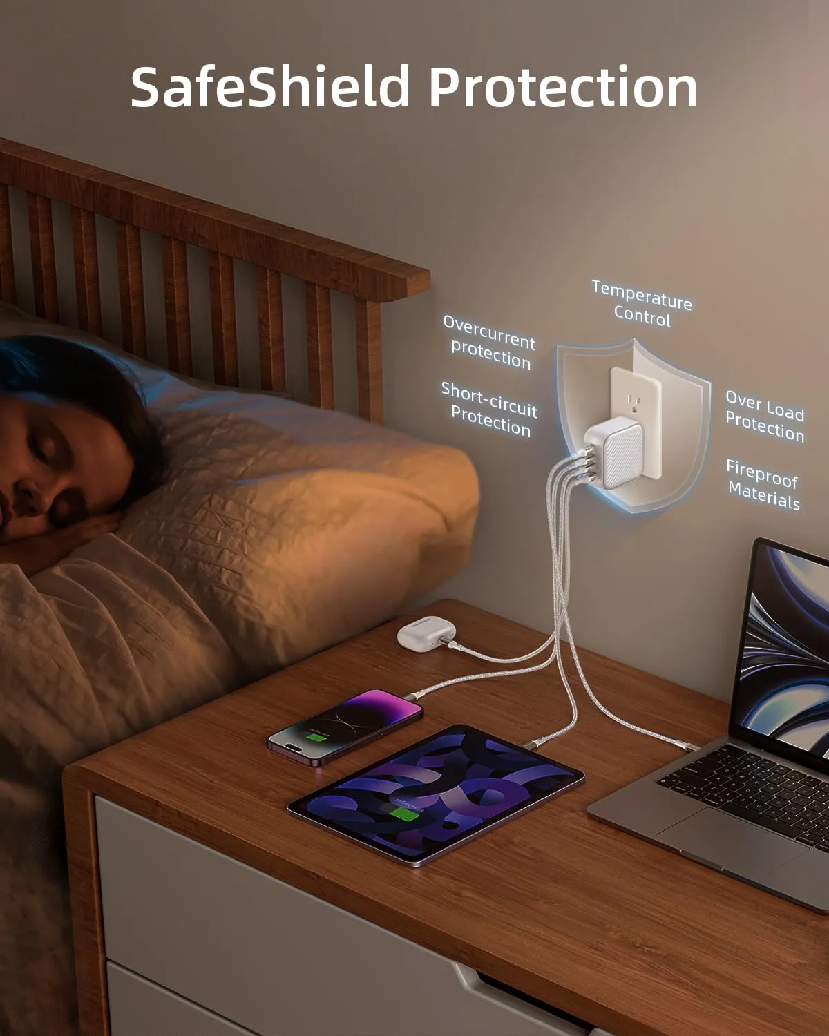 Innostyle SuperCube chargeur GaN 100 W 4 ports