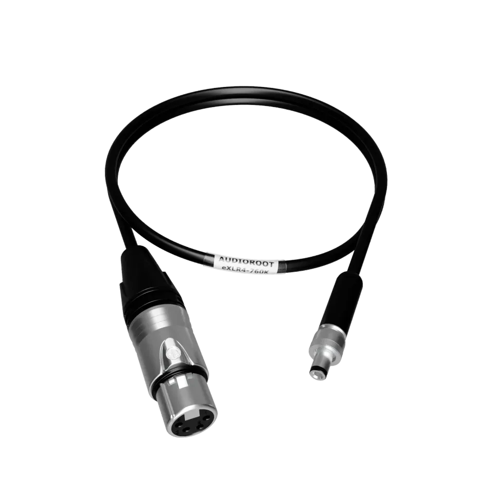 Audioroot eXLR4-760K câble d'alimentation XLR4 60 cm