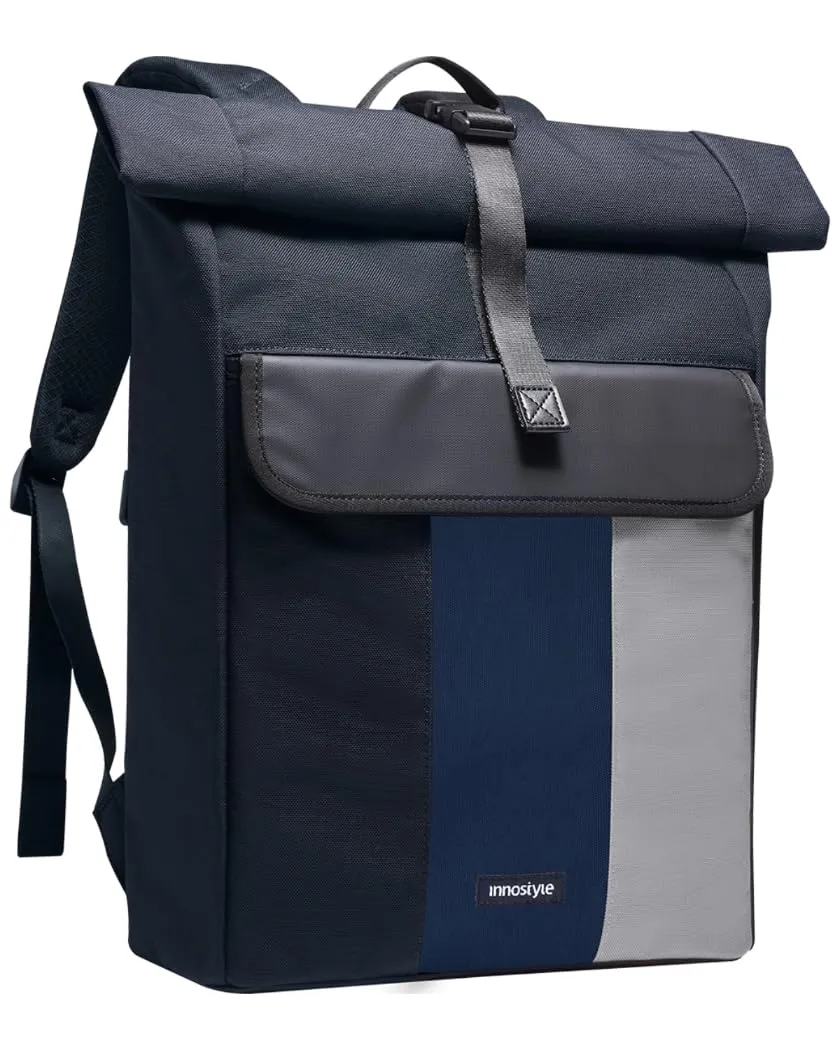 Innostyle CityTrek Elite sac à dos ordinateur 15,6 pouces noir rouge jaune 25 L