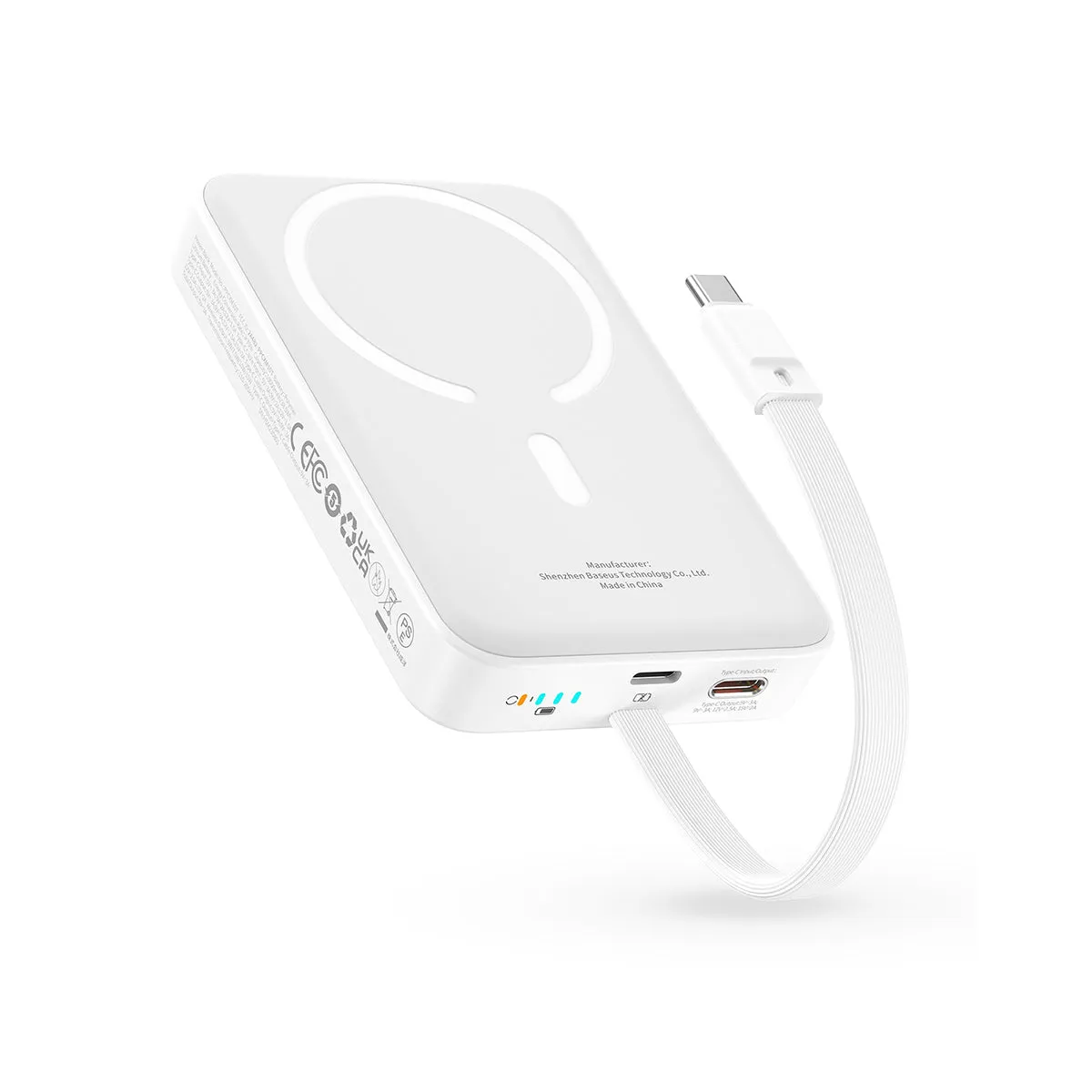 Baseus Magnetic Power Bank 30W 10000mAh batterie externe noire
