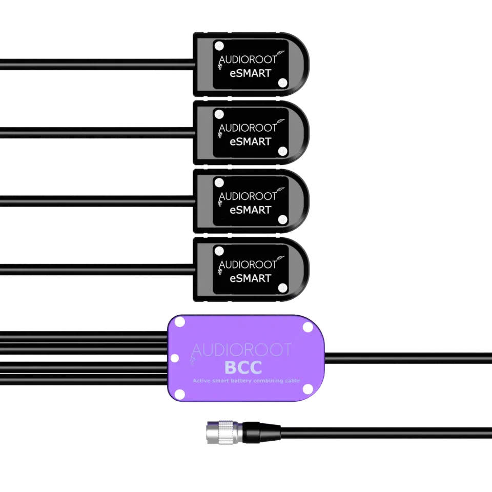 BSRF Audioroot BCC câble combineur d’alimentation 4 entrées