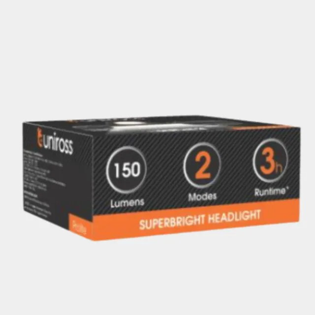 Uniross Prolite SuperBright lampe frontale 150 lumens batterie