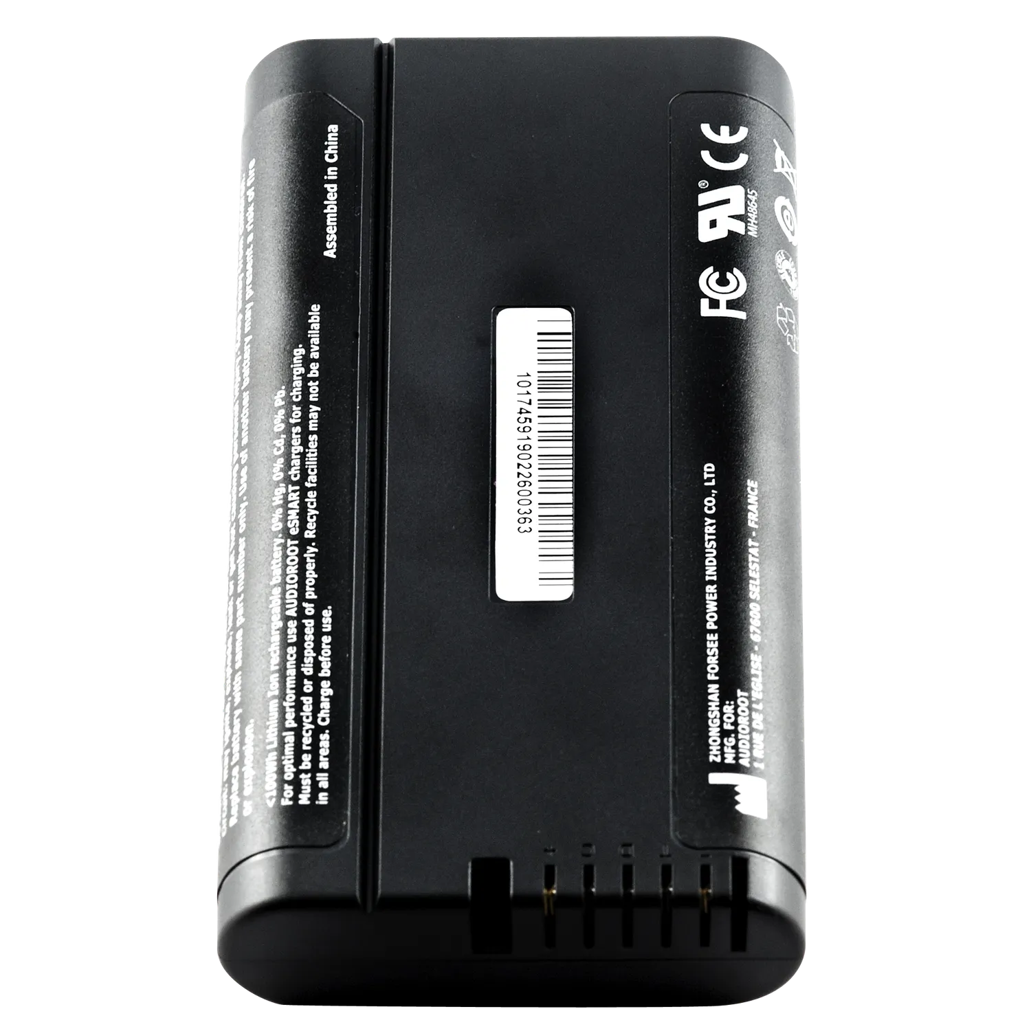 BSRF Audioroot eSMART Li-96neo batterie 96 Wh avec écran OLED