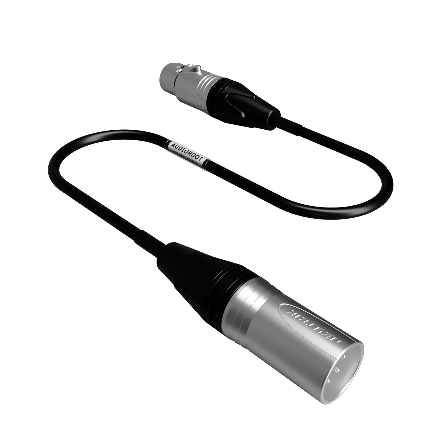 BSRF Audioroot eXLR4-XLR4 câble d’alimentation XLR 4 broches 60 cm