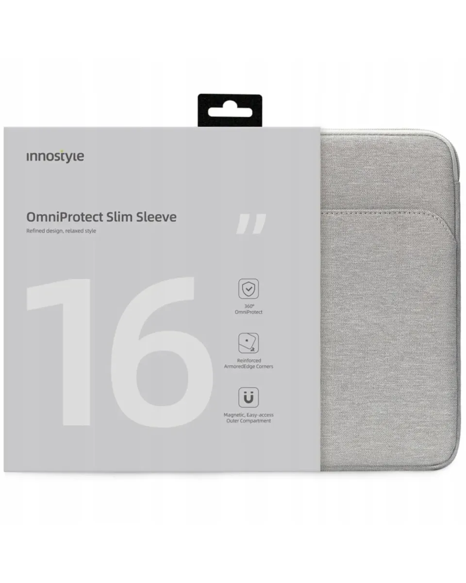 Innostyle OmniProtect Slim sacoche ordinateur 14 pouces imperméable bleue