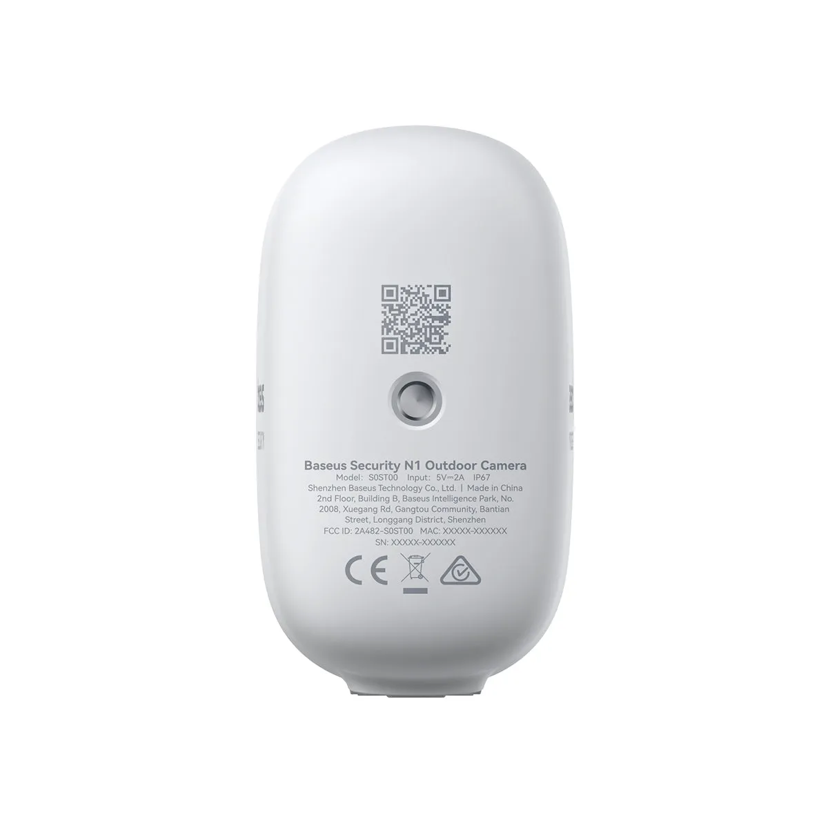 Baseus N1 Outdoor caméra de surveillance extérieure 2 caméras