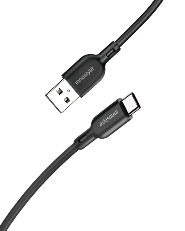 Innostyle UltraFlex câble USB-C 2 m noir renforcé Kevlar