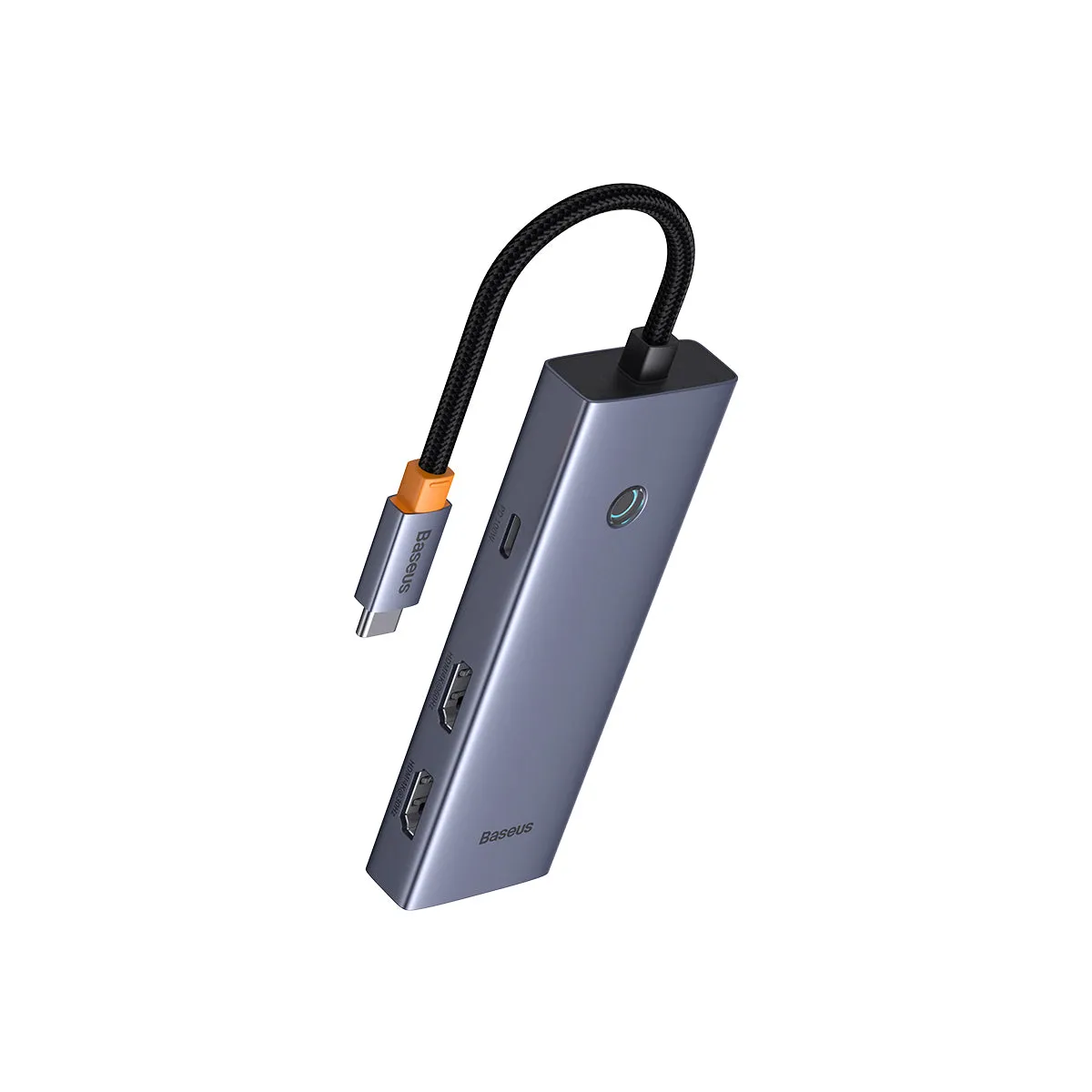 Baseus hub USB-C 7 en 1 triple écran 4K
