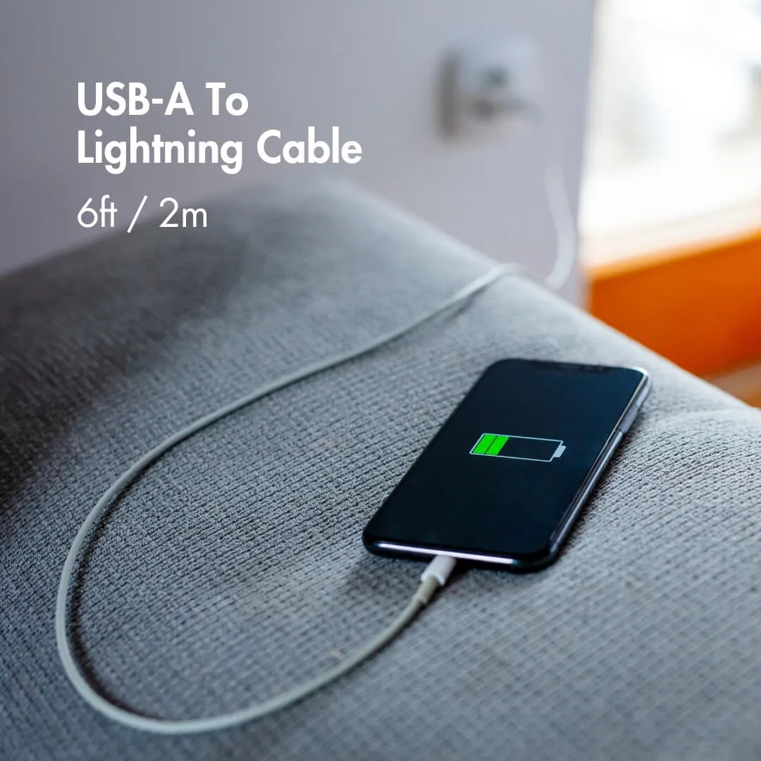 Uniross câble USB Lightning 2m charge et synchro 10W