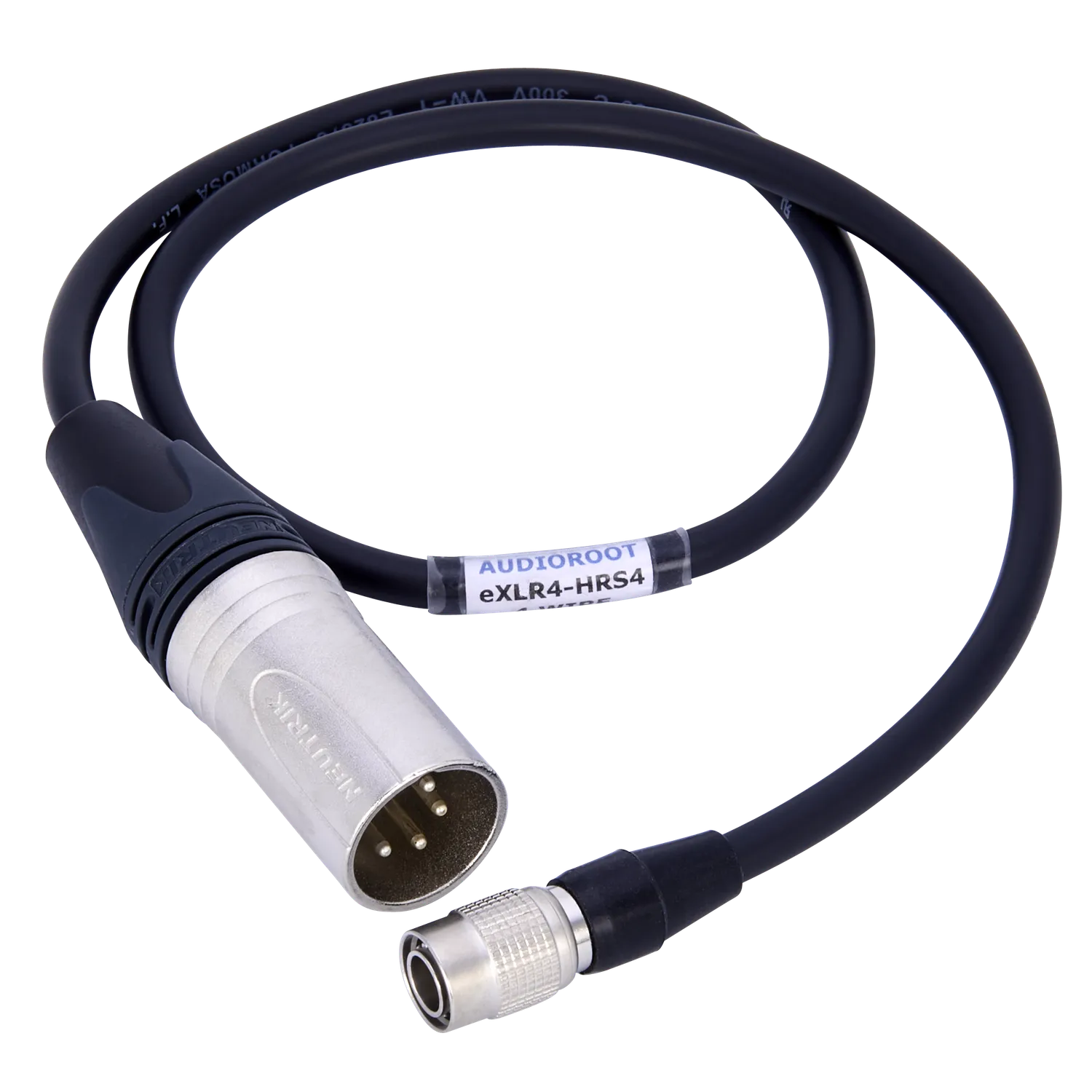Audioroot eXLR4-HRS4-4W câble alimentation XLR4 télémétrie