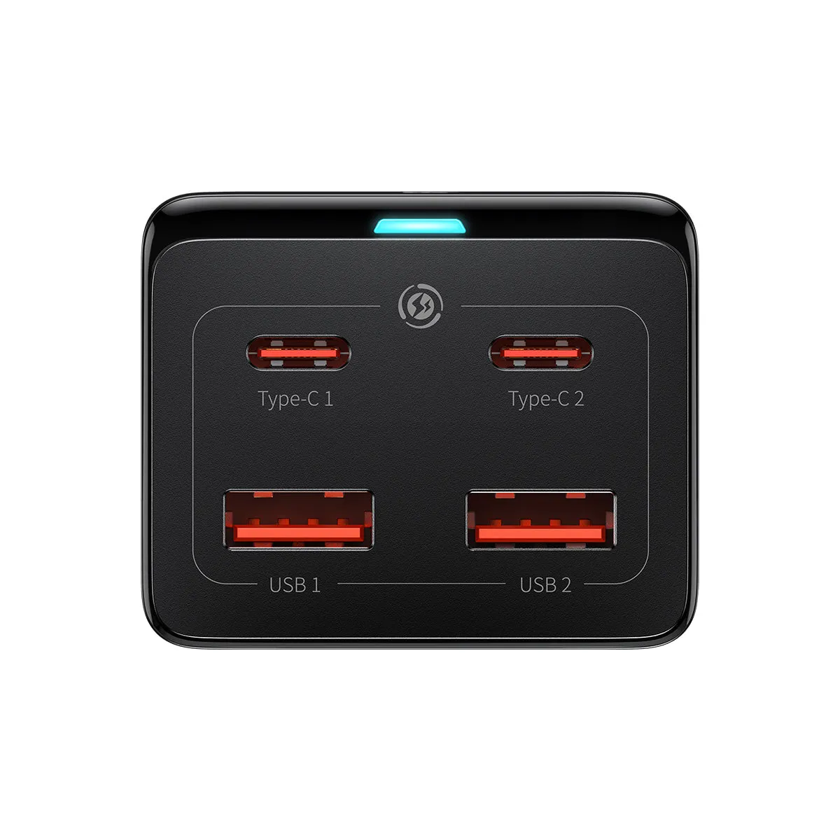 Baseus PowerCombo GaN3 Pro multiprise 6 ports 100 W pour bureau