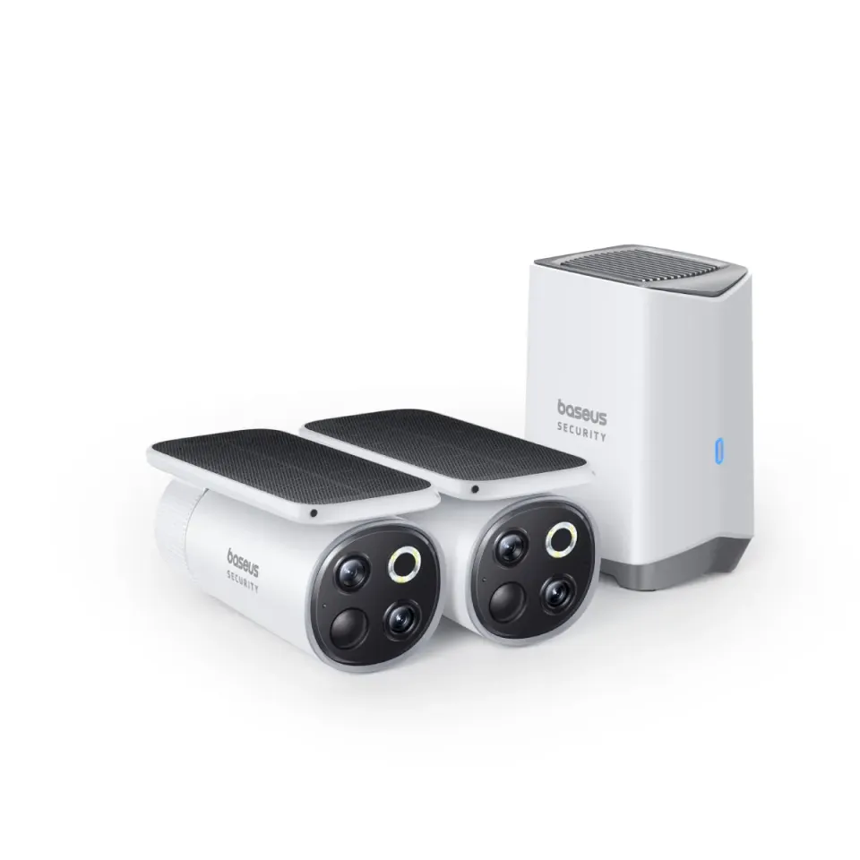 Baseus Security S1 Pro caméra extérieure double 3K kit 2 caméras