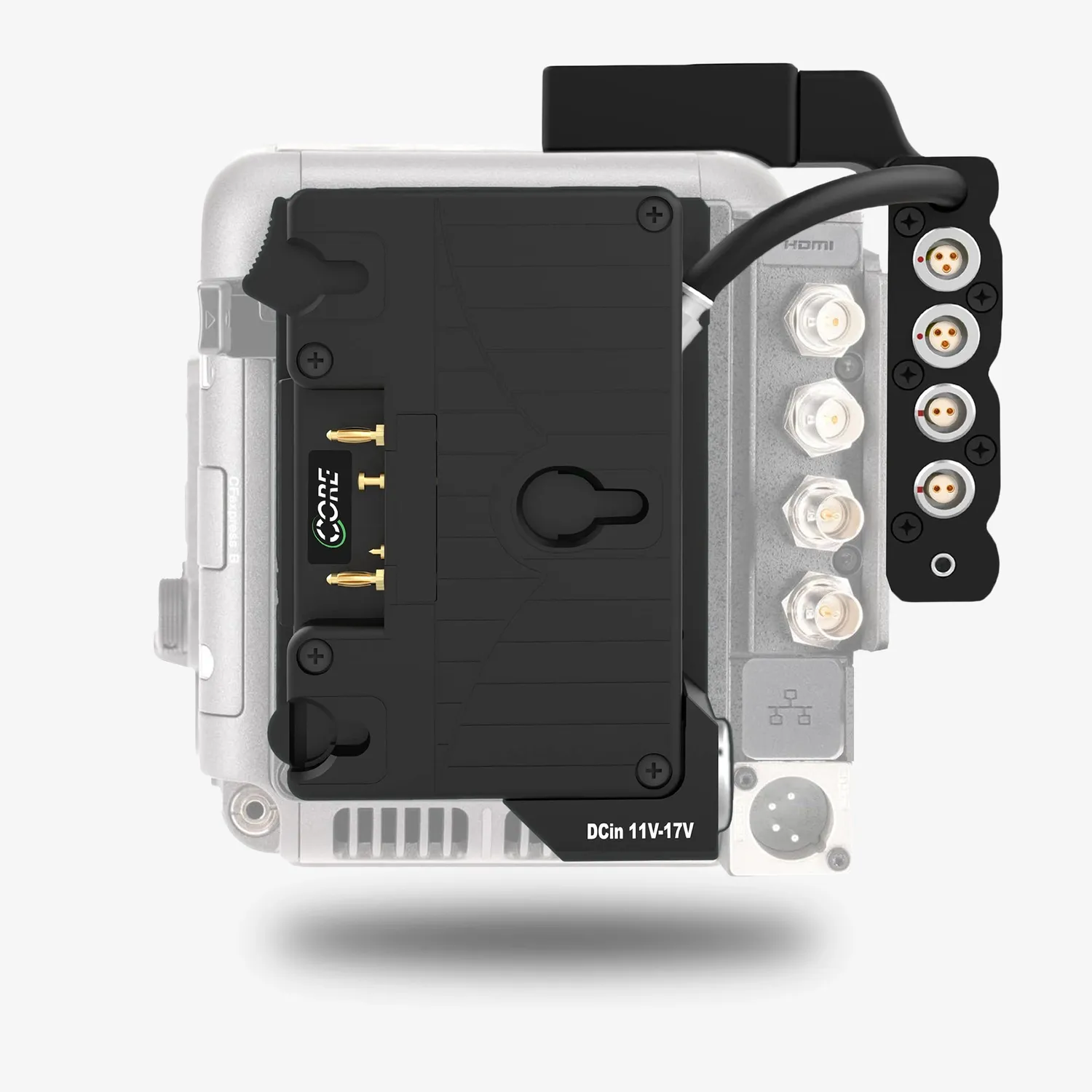 Core SWX PMC plaque alimentation Sony Burano V-Mount