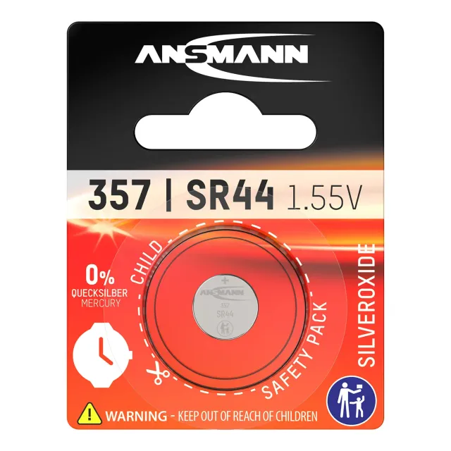 ANSMANN SR44 pile bouton 1 pièce 1,55 V oxyde d’argent
