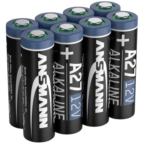 ANSMANN piles alcalines LR1 1,5 V lot de 8 longue conservation